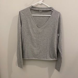 Pimkie Collection Grey Long Sleeve with Cut Out